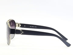 Dior - Black Silver- Metalic with Plastic Stick - Aviator - Eyewear