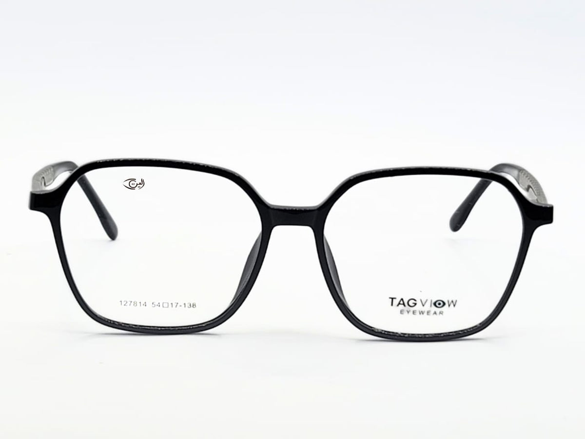 Designer - Unisex - black- square- Plastic - Eyewear