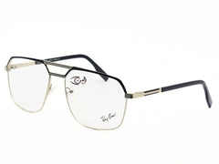 Rayban - Black Golden - Male - Metal - Double Square Bridge - Eyewear