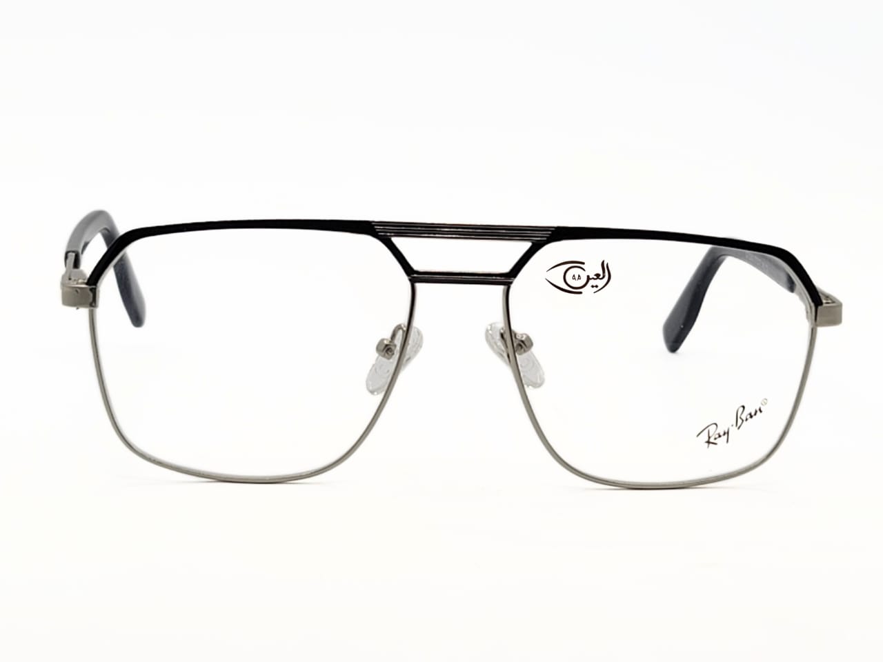 Rayban - Black Golden - Male - Metal - Double Square Bridge - Eyewear