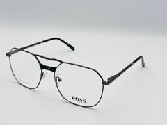 Boss  - 90394 - Male- Metal - Double Bridge Hexa- Optics- Eyewear