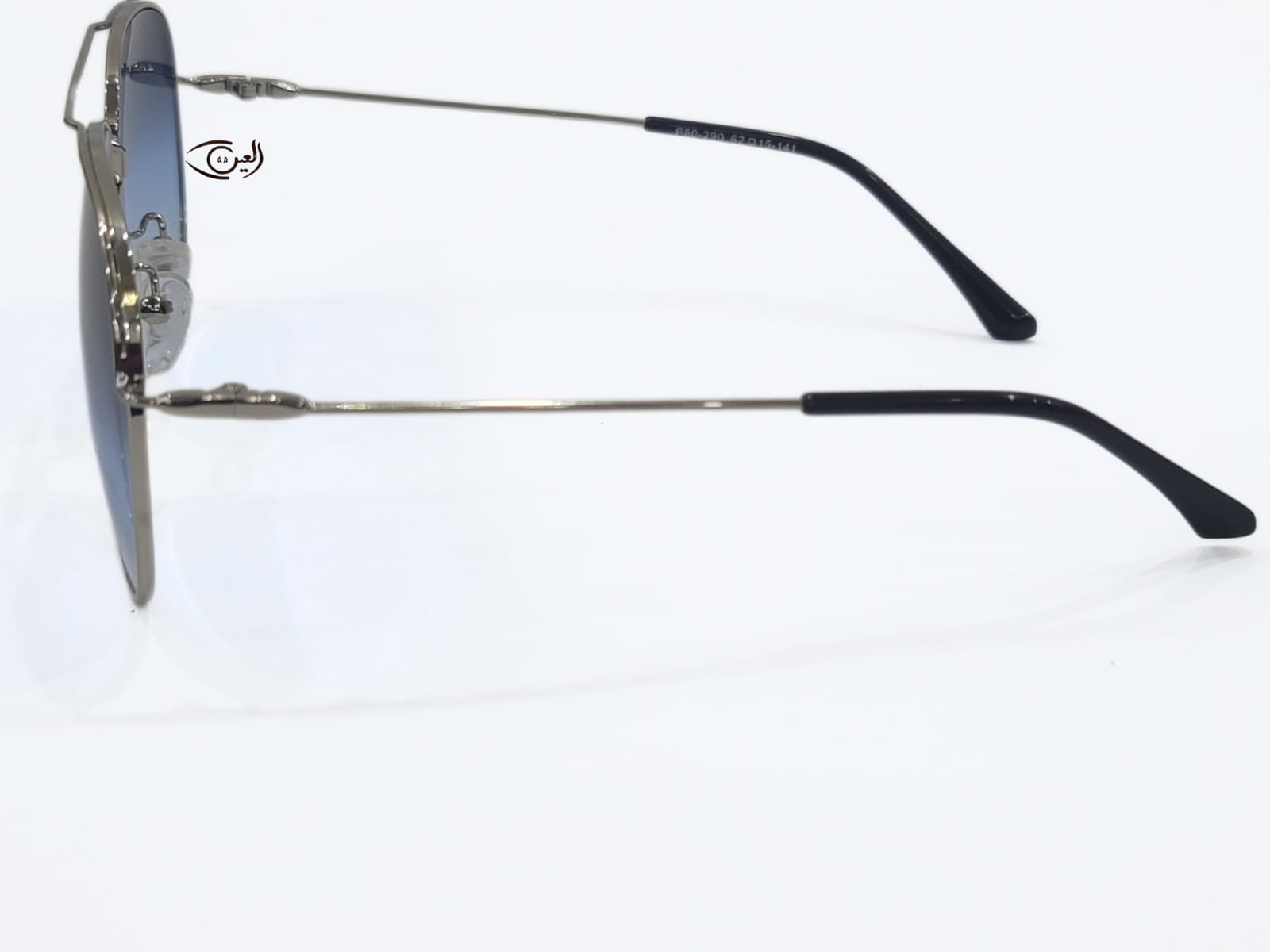 Designer - sliver - Male  - Metal - Double Bridge Aviator - CR UV - Wide - Eye wear