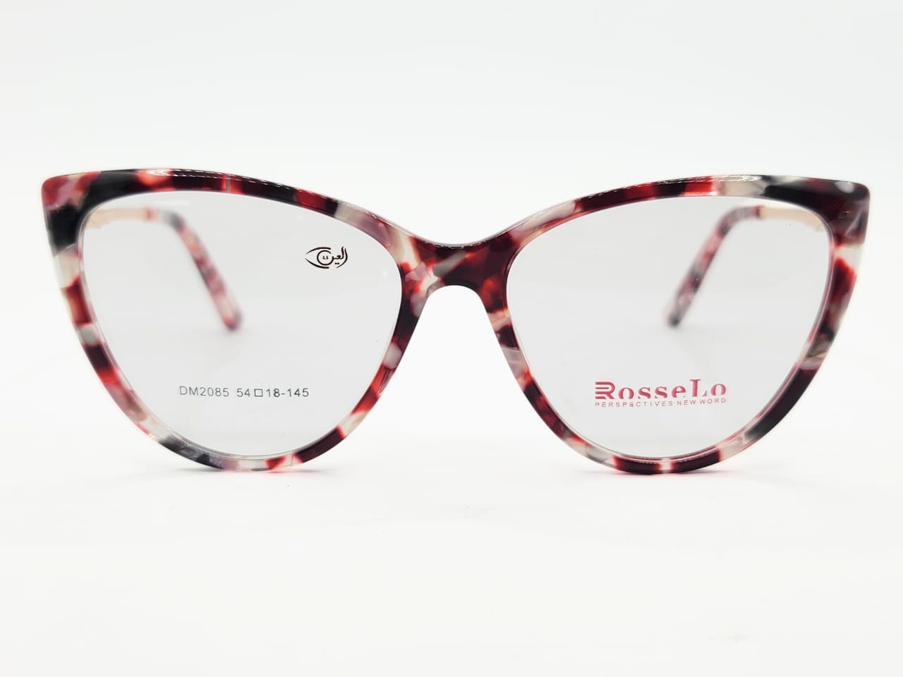 Designer - Mahron Double Shade -  Female - Front Plastic Stick -  Metal - Cat Eye - Wide - Eyewear