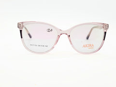 Designer - LightPink - Female - Plastic Sheet - Cat Eye - Medium - Eyewear