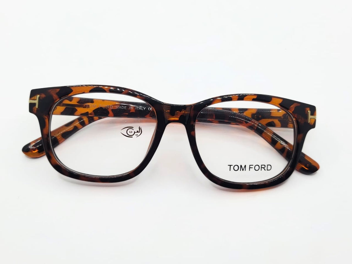 Tom Ford - Tigerprint - Female - Plastic - Square - Medium - Eyewear