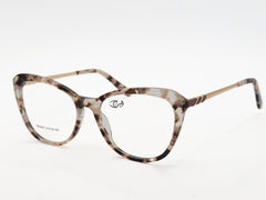 Designer - Brown Double Shade - Female - Front Plastic Stick - Metal - Cat Eye - Wide