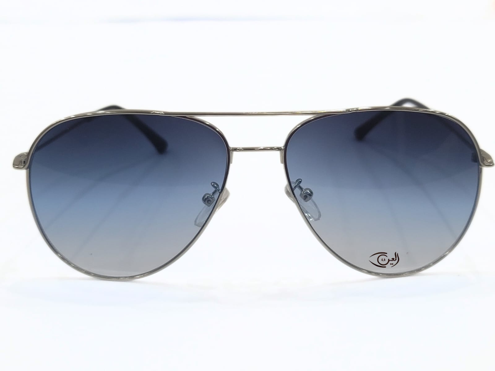 Designer - sliver - Male  - Metal - Double Bridge Aviator - CR UV - Wide - Eye wear