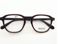 Moscot - Dark Brown - Unisex - Plastic TR - Hexa Round - Wide - Eyewear